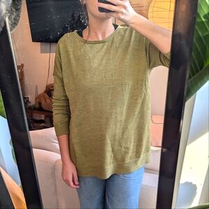 Eileen Fisher 100% Merino Wool Sweater